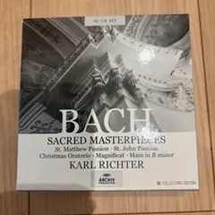 【未開封・廃盤】リヒター／バッハ：主要宗教曲集 マタイ ヨハネ ミサ曲 10CD 未開封・廃盤】リヒター／バッハ：主要宗教曲集 マタイ ヨハネ ミサ曲