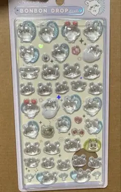 ちいかわ ボンボンドロップシール モモンガ