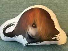 文字化化 ダイカットクッション 生首