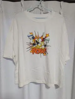 Disney ドナルドダック 半袖Tシャツ ホワイトのサムネイル