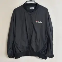 FILA ナイロンジャケット Lブラック　ロデオクラウン