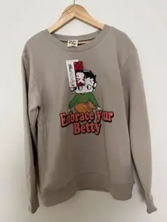 裏起毛トレーナー　ベティちゃん　Mサイズ