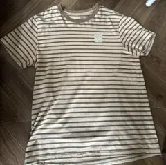 Lee ベージュストライプ Tシャツ XL