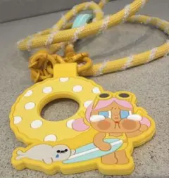 CRYBABY バケーションストラップ　イエロー　携帯ストラップ