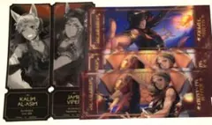 ツイステ 寮服 クリアカード ジャミル　カリム　特典　カミオジャパン