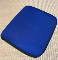 ブルー メッシュ素材 PCケース 収納ケース