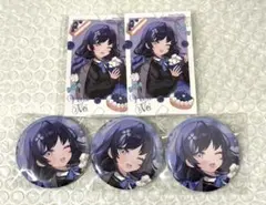 にじさんじ Sweet Floaties 缶バッジ チェキ風カード 先斗寧