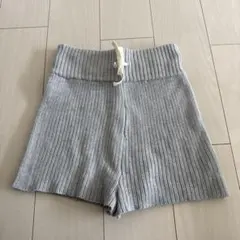 juemi リブ編み グレー ショートパンツ - メルカリ