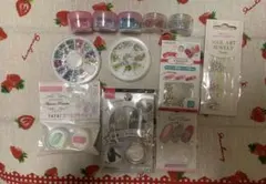 ネイル パーツ グリッター パウダー 12点セット