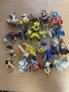 アクションフィギュアセット ポケモン ワンピース