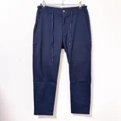 ザショップティーケー テーパードパンツ M 紺 ウエストゴム きれいめカジュアルのサムネイル