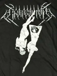 チェーンソーマン アニメTシャツ マキマ＆レゼ black