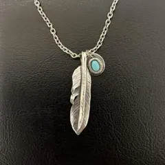 ノースワークス　NorthWorks フェザー　ターコイズ　ネックレス