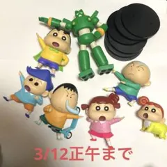 しん次元！　映画　クレヨンしんちゃん フィギュア 7体セット