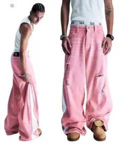 ✧*様 Cozy World wide スウェットパンツ ピンク ロイヤルナイトクラブワックスド- SWEATPANTS