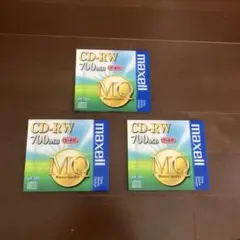 맥셀 CD-RW 700MB 디스크 세트