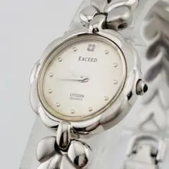 【美品/電池交換済】 CITIZEN EXCEED レディース腕時計 純正ベルトのサムネイル