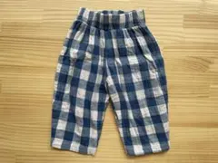 organiczoo ギンガムパンツ 1-2y