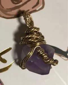 ✩.*˚ハンドメイドワイヤーアート✩.*˚ペンダントトップ✩.*˚