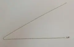 925シルバー ボールチェーン ネックレス 刻印ありのサムネイル