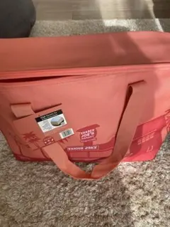 Trader Joe's 保冷バッグ【大型】未使用　大容量 オレンジ