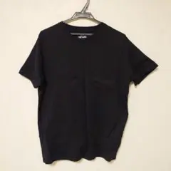 ビームス黒 Tシャツ 左胸ポケット付き