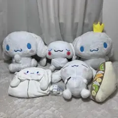 シナモロール ぬいぐるみ big マスコット パーカー 7点セット まとめ売り