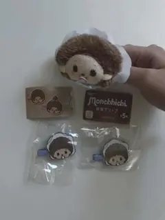 モンチッチ ガチャガチャ 前髪クリップ 2個セット シュシュ ベビチッチ