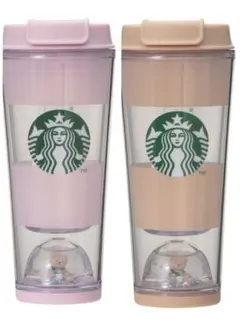 【新品箱あり未開封】ジェラピケスタバ　スノードームタンブラー2点