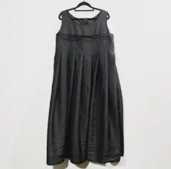 BLACK COMME des GARCONS 21SS ポリ縮 ワンピース