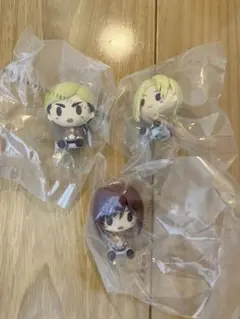 一番くじ　進撃の巨人〜獣の巨人は俺が仕留める〜　G賞ちょこのっこ　3種セット