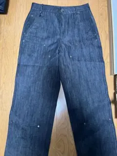 BLAZED LOGO RIGID BAGGY DENIM 値下げ可 - メルカリ