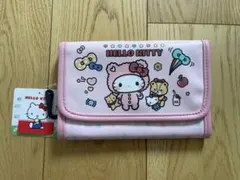 【タグ付き新品未使用】Hello Kitty 多収納ケース マルチケース ピンク