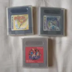 ポケットモンスター 赤・金・銀 ゲームボーイソフト
