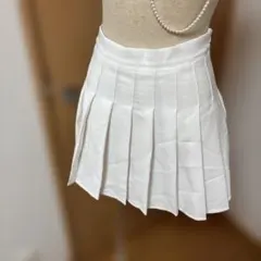 プリーツ　ミニスカート　M