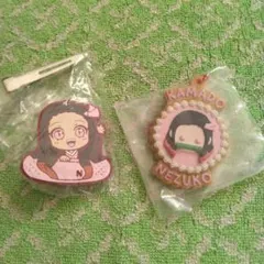 竈門禰豆子　キャラばんちょうこうヘアクリップ弐・ぷちぶれ～く壱ノ型