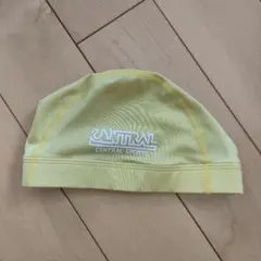 セントラルスポーツ スイミングキャップ　水泳帽 黄色 Lサイズ