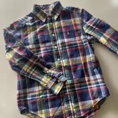 Polo Ralph Lauren 長袖シャツ S(8) チェック柄　140