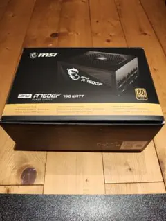 未開封 MSI A850G 電源ユニット 80PLUS GOLD PCle5.1 - メルカリ