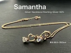 Samantha ハートモチーフ ネックレス