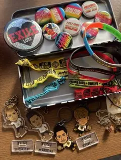 EXILE コレクションセット バッジ・ブレスレット・キーホルダー