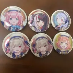 にじさんじ 缶バッジ 6点セット