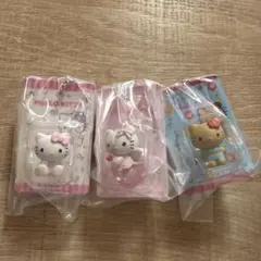 ハローキティ パッケージミニチュアコレクション キーホルダー　ガチャガチャ