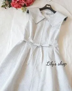 ルネ♡ビックカラー スカラップワンピース