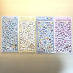 【国内正規品】ボンボンドロップシール　mini しずくちゃん 4枚セット