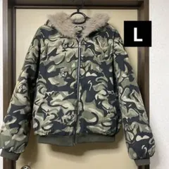 迷彩 ファージャケット L