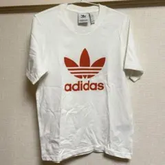 【美品】adidas ロゴプリント Tシャツ ホワイト