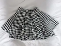 ミシェルマカロン風 ミニスカ スカート 千鳥柄 INGNI