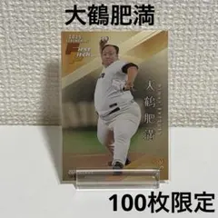 BBM 2025 FUSION ママタルト 大鶴肥満 100枚限定 始球式カード