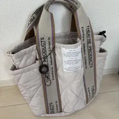 シアタープロダクツ　トートバッグ　キルティングバケツトート　ショルダーバッグ